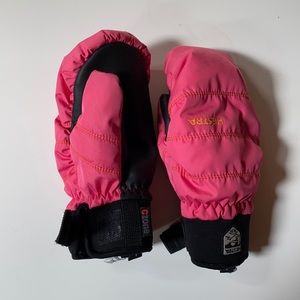 Hestra Girls snow gloves